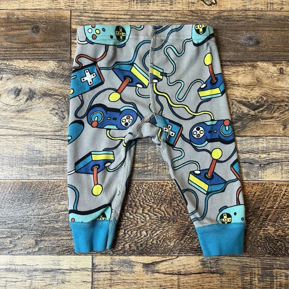 Hanna Andersson Organic Cotton Pajamas Unisex Baby 6-12m‎ Gamer Controllers
